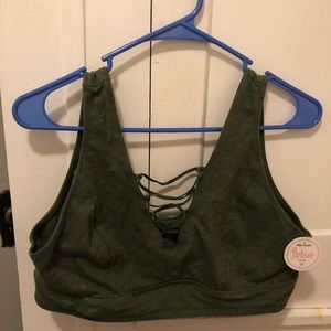 NWT Army Green Bralette